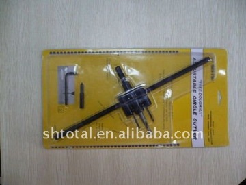 adjustable hole saw with carbide tip for wood working