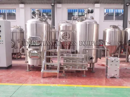500L industrial beer brewing equipment for sale