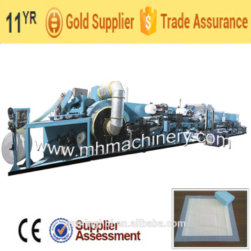 MH-3CD Automatic Adult Under Pad Machine(Factory audit)