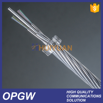 HUIYUAN 2-48 G652D OPGW-110 opgw fiber cable network