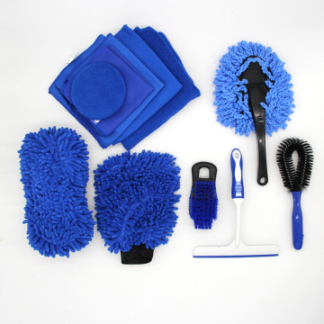 Comprehensive Car Care Accessory Kit: Microfiber Towels, Applicator Pads, Detailing Brushes, Hand Washing Tools