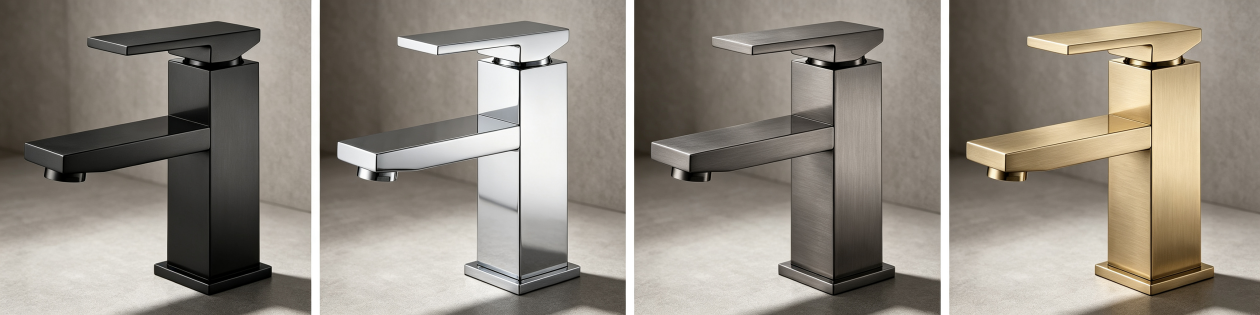 contemporary basin mixer