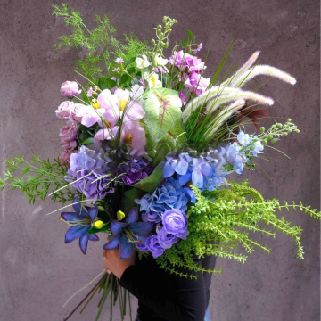 Summer Wedding Party Props: IG Hot Allergy-Free Customized Artificial Flowers Set