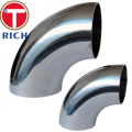 Beverage Polished Welded Stainless Elbow Steel