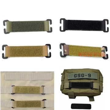 Tactical Badge Pad Patches with Adhesive Tape for MOLLE System Vest Accessories