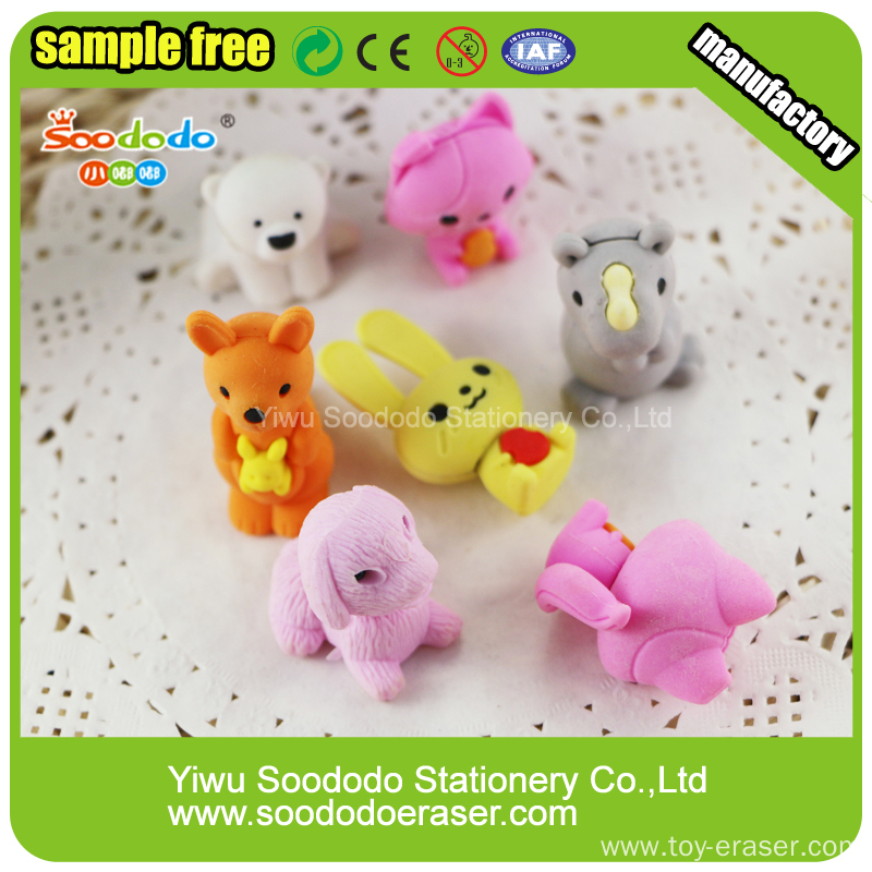 Sea animal Shaped Erasers, Kids erasers China Manufacturer