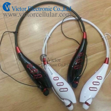 Wholesale 2014 Newest HBS S740T 830 with External MP3 TF Card Arrival Universal Wireless Bluetooth Hands Free Headset Earphone for LG Brand