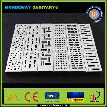 wall drain stainless steel drain channel made in China