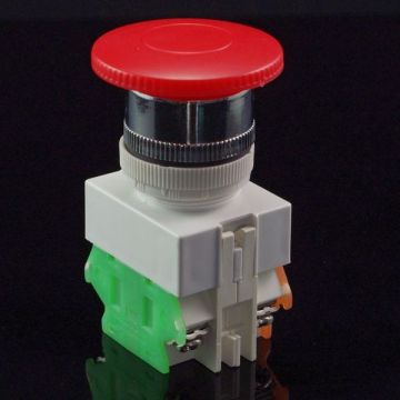 Emergency Stop, Moosh Room Swtich, Pushbutton Switch