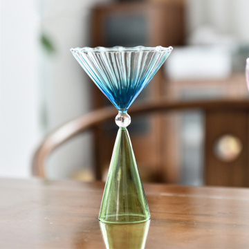 Handmade Gradient Ice Cream Cups & Dessert Glasses