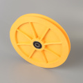 59314831 Polea tensora amarilla de 200 mm para gobernadores GBP