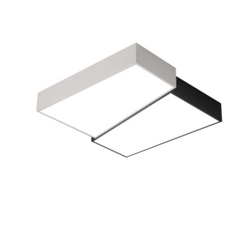 LEDER Wit Design Plafondlamp