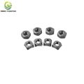 Square four claw welded nut