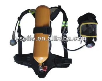 Steel cylinder breathing apparatus