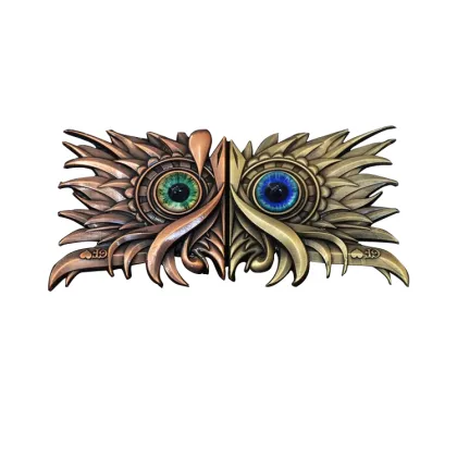 Custom 3D Metal Pin Badge Enamel Gold Metal Badge