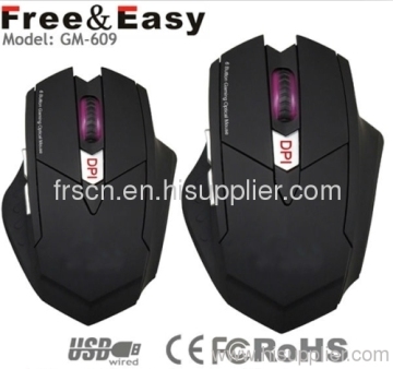 6d Big Size Laser Gaming Mouse Wired 