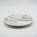 Conjunto de jantar de porcelana de marmoreio, conjunto de jantar bom chinês, conjunto de jantar de porcelana de luxo