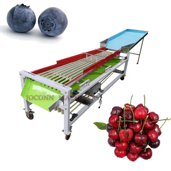 Multi-Fruit Size and Grade Sorting Machine: Blueberry, Citrus, Tomato, Strawberry, Mangosteen