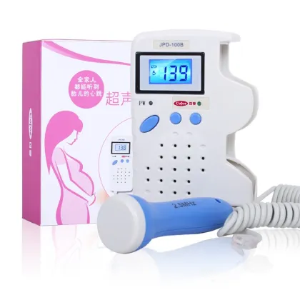 Home Care Portable Baby Fetal Heart Doppler Monitor