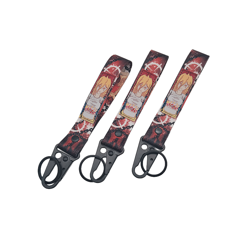 Anime Carabiner Keychain 6 Png