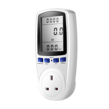 UK Smart Billing Socket with Digital LCD Display and Overload Protection