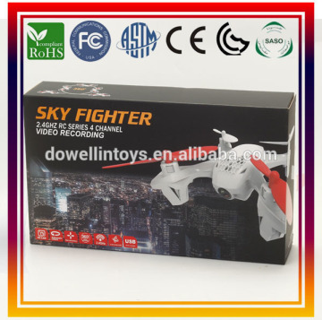 fixed wing drone 2.4G 4CH 6 Axis RC Quadcopter with 2MP Camera