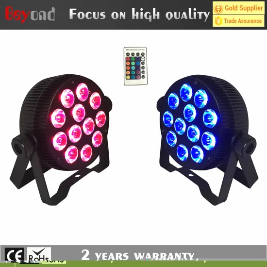 Newest Par Can 12x4in1/5in1/6in1 Led Slim Par Light For Party Event
