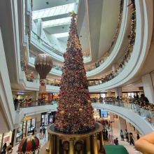 2025 New Large Christmas tree for shopping malls