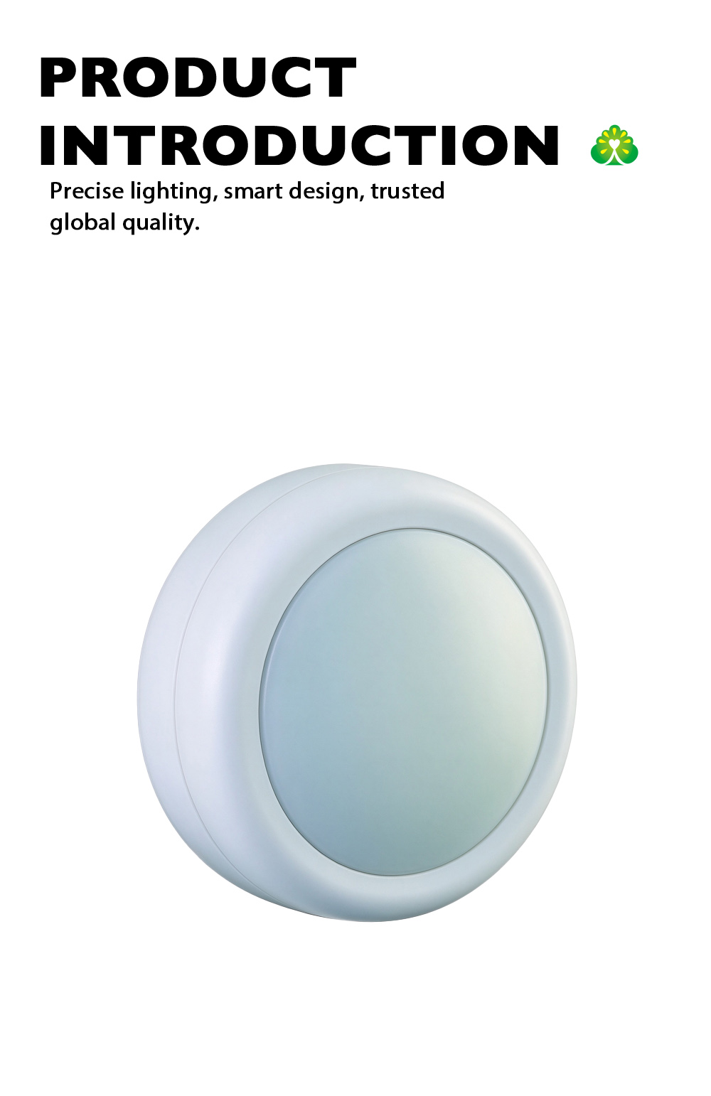 Round Tap Control LED Night Light X