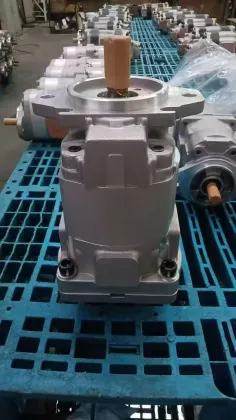 Alternative gear pump for Komatsu dump truck series