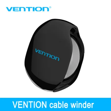 Vention Automatic Cable Winder Cord Organizer Holder for Headphones USB Cables and Phone Winding Automatic Cable Winder Machine