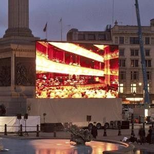 Flexable Outdoor Hd Dip Full Color Emc Led Screen Advertising P16 For Rental