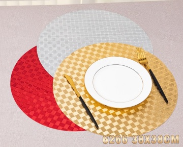 PVC Placemat Embossdd Oliproof