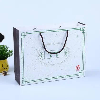 Luxury Matte Shopping Paper Pag  For Clothing