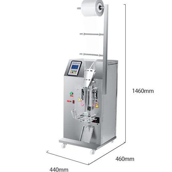Ouxin OXLYD60 Three Sides Sealing Sachet Automatic Beverage Filling Machine