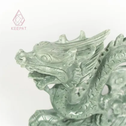 Wholesale Xiuyan Jade Dragon Carvings for Decoration