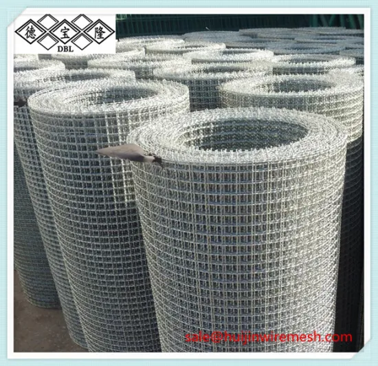 crimped wire mesh in rolls