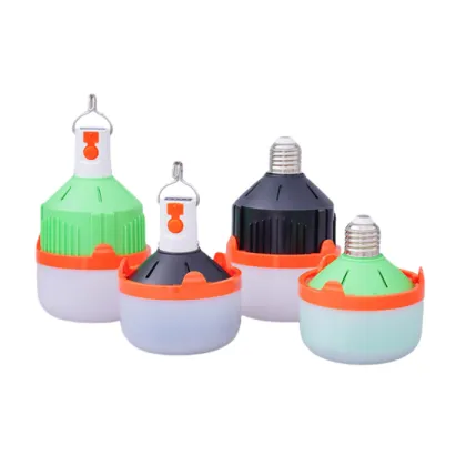 LED Emergency Bulb: Household Power Outage Light & Outdoor Camping USB Charging Bulb