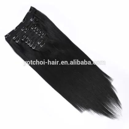 Yotchoi Hair Beauty Hair Products Brazilian Virgin Hair Clip In Extension