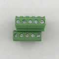 PCB high and low position two row terminals