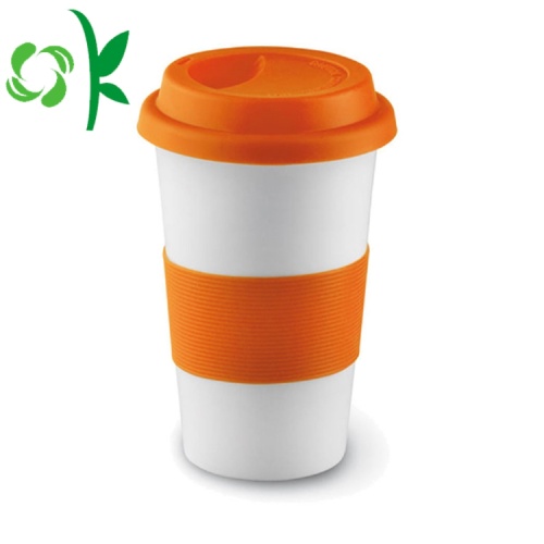 Silicone Custom Cup Sleeve untuk Travel Mug