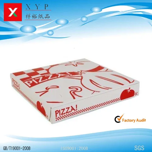 Kraft Paperboard Pizza Box, High Quality Kraft Paperboard Pizza Box on