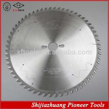 industrial quality 300mm wood cutting disc used on cross cutting saw