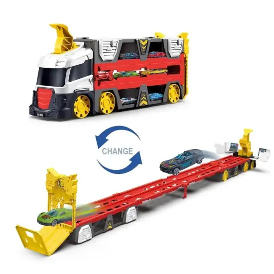 Factory-Price Racing Car Storage Container: Deformation Resistant Alloy Truck for Track Models