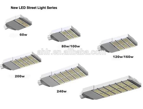 2015 high power IP68 MODULAR DESIGNED UL/EMC/CE LED STREET LIGHT 60w-240w