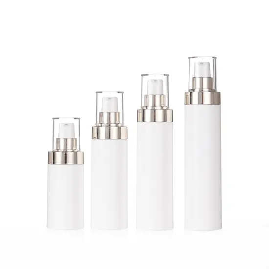 50ml 80ml 100ml 120ml White Airless Plastic Bottle