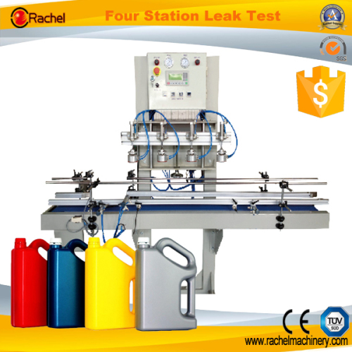 Four Station PET Bottle Leak Tester