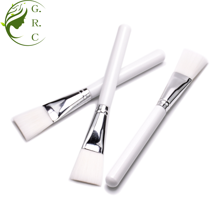 Flat Facial White Mask Makeup Brush
