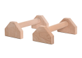 Soporte de barras push up de madera antideslizante