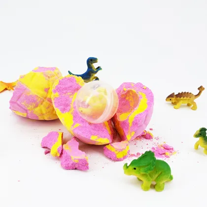 Wholesale Relax Organic Kids Natul Bath Fizzies - Dinosaur Bath Bombs